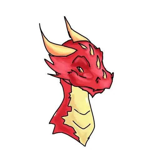 Red Dragon Head Turn