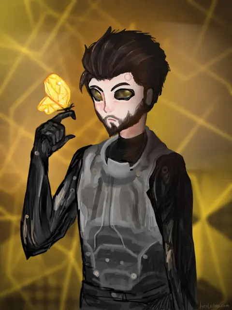 Adam Jensen Golden Butterfly