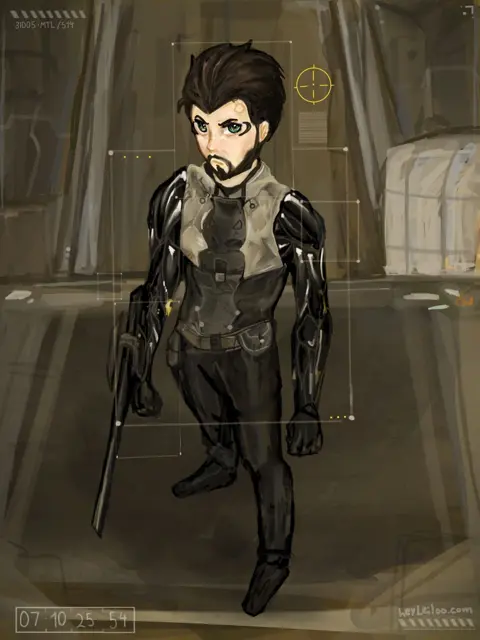 Adam Jensen Camera Hud