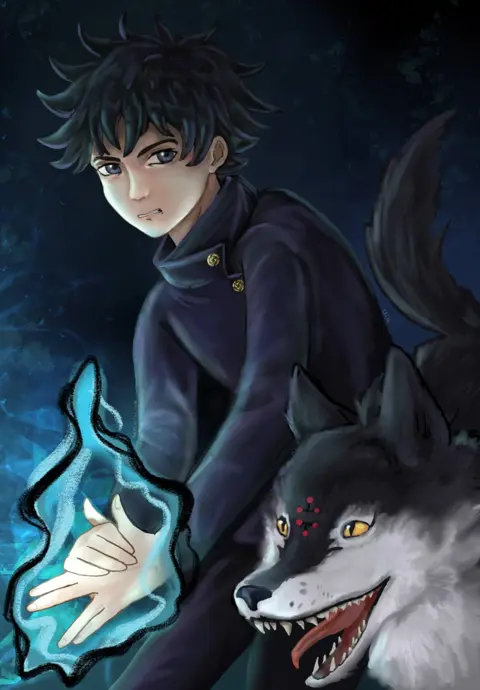 Megumi Fushiguro Divine Dog