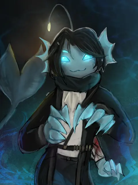 Sebastian Solace Anglerfish Grin
