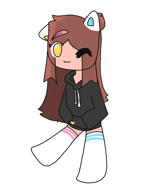 Leiloo Cat Ears Hoodie Standing
