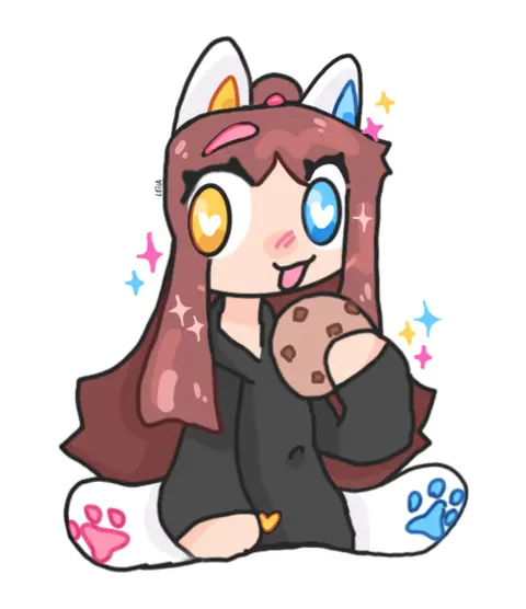 Leiloo With Cookie Heart Eyes