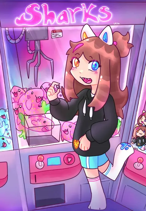 Leiloo Shark Plush Claw Machine